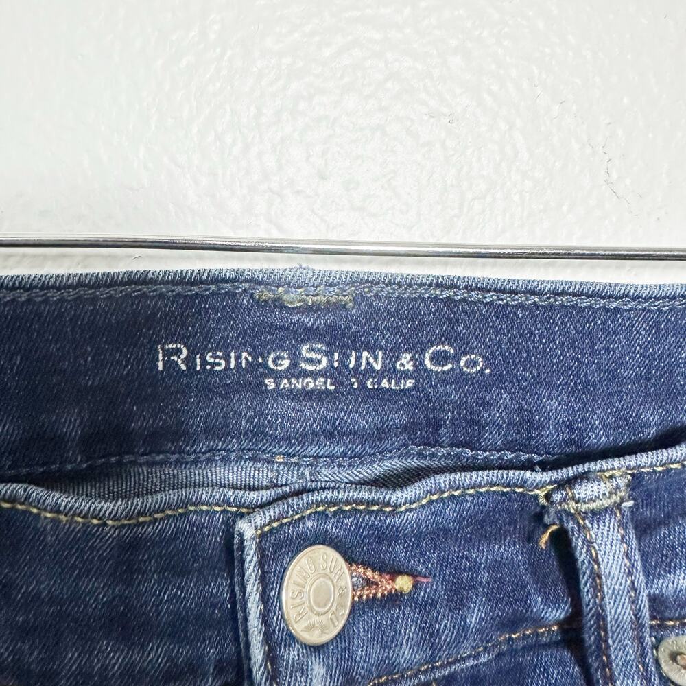 Rising Sun & Co Straight Leg Jeans Medium Wash Stretch Denim sz 30x30 - Picture 3 of 9